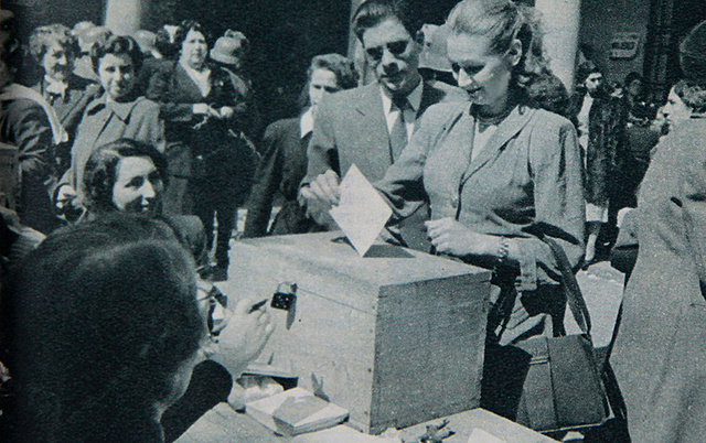 Voto femenino presidencial