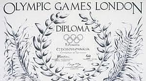 Olympic diploma
