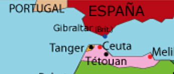 Portugal captured the Fortress of Ceuta