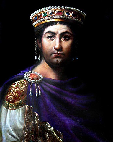 Giustiniano diventa imperatore d'Oriente