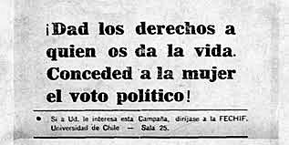 voto femenino presidencial