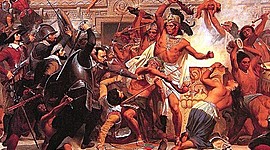 Timeline: Conquista de Cortés y Niño Beltrán