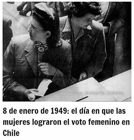 Voto Femenino  1935 - 1949