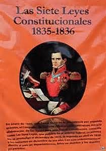 Las Siete Leyes Constitucionales, 1835-1836
