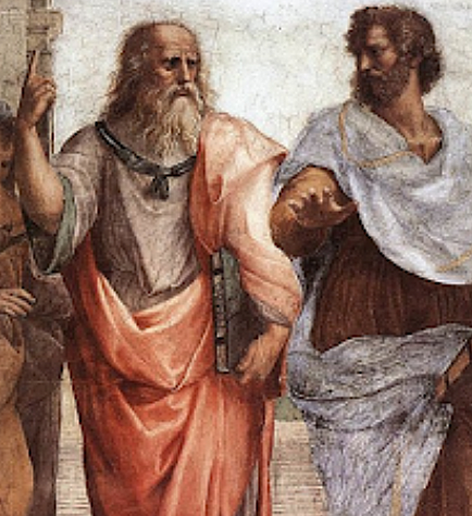 427 a.C Demócrito y Platón