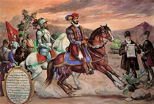 Llegada de Nuño Beltrán a Tzintzuntzan