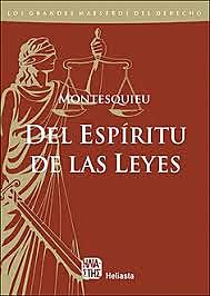 Publicación de El espíritu de las leyes