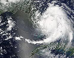 Impacto del Huracan Katrina