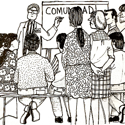 Timeline: Organización de la comunidad.