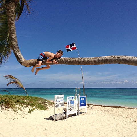 Went on a vacation to the Dominican Republic.