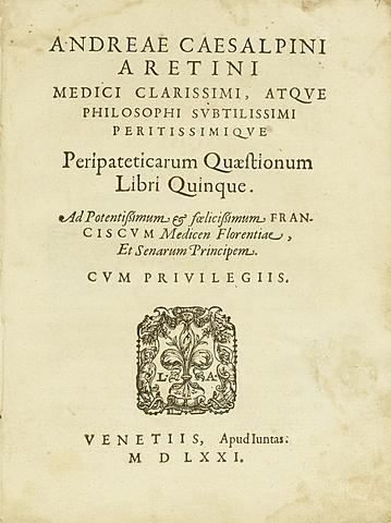 Questionum peripateticarum (Andrea Cesalpino)