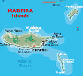 Discovery of Madeira islands