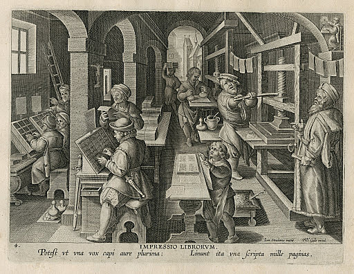 Creación de la imprenta mecánica