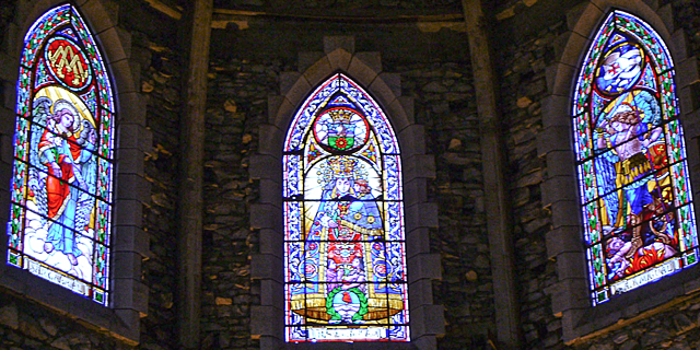 Invento de 999 dC: Cristales coloreados en ventanas de Inglaterra