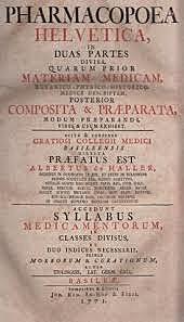 Farmacopea Helvética (von Haller)