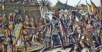 Llegada de Nuño Beltran a Tzintzuntzan