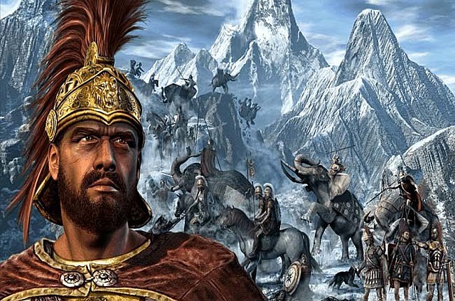 Hannibal undertakes a military expedition against Rome, through the Alps. The Second Punic War begins.