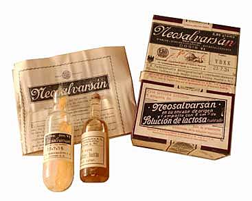 Ehrlich descubrió el neosalvarsán