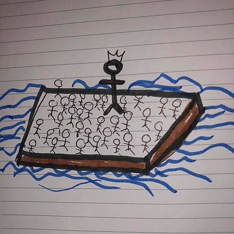 Knut den mektige ankommer