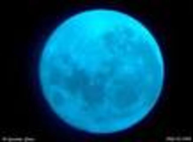 Cootumundra had a blue moon