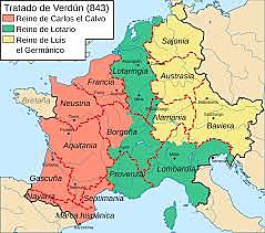 Division of the Carolingian Empire
