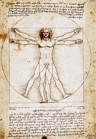 Hombre de Vitruvio