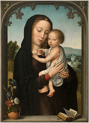 La virgen y el Niño