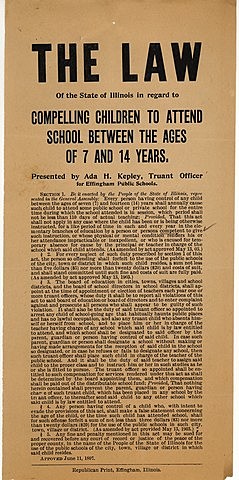 Mandatory schools in Massachusetts