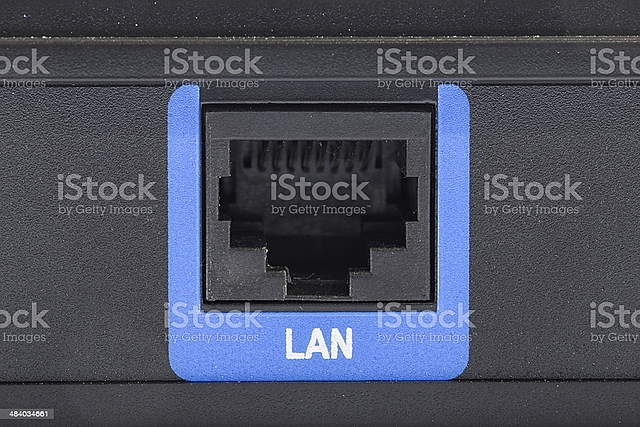 Creación del puerto LAN