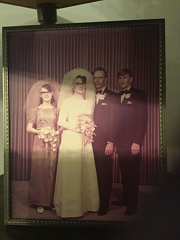 Grandma and Grandpa's wedding