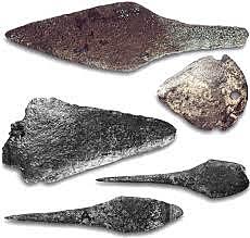 Els primers metalls: coure, bronze, ferro (5.000 a.c.)