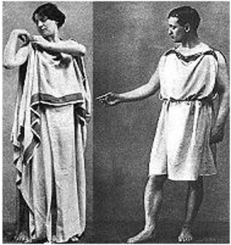 How did the greeks style?