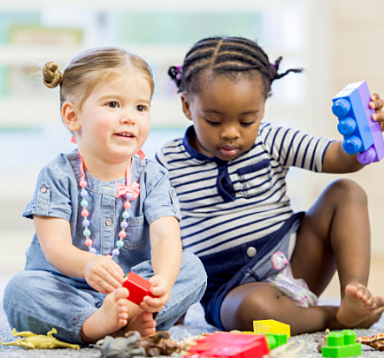 Gets exited when with other children