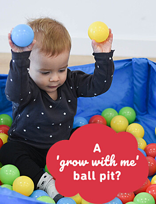 Kicks and throws balls