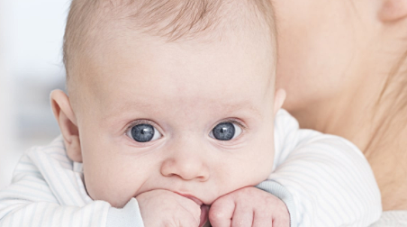 Uses hands and eyes together