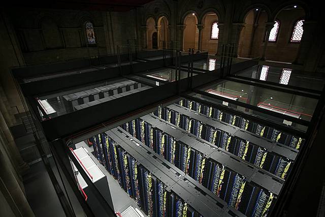 Inauguración Superordenador Marenostrum en Barcelona