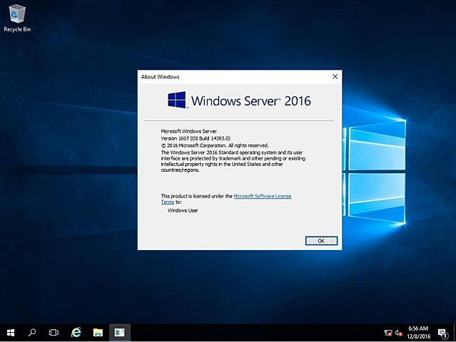 Windows server 2016