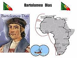 Bartolomeu Días makes it around the tip of Africa
