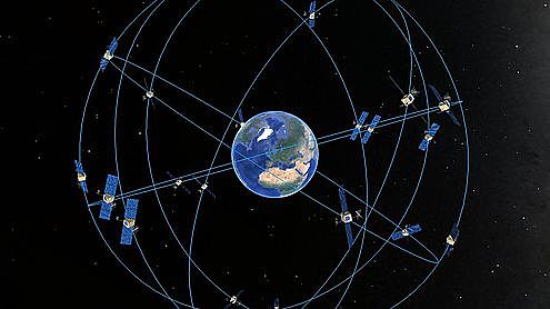 First GPS constellation