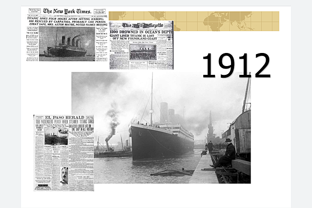 Se hundió el titanic