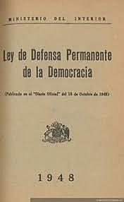 ley de defensa permanente de la democracia