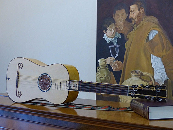 Adopción de modelos de guitarra barroca