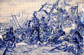 Portuguese captured the Fortress of Ceuta in Africa