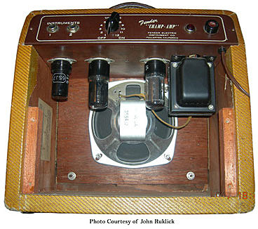 Descubrimiento de la primera guitarra amplificada eléctricamente.