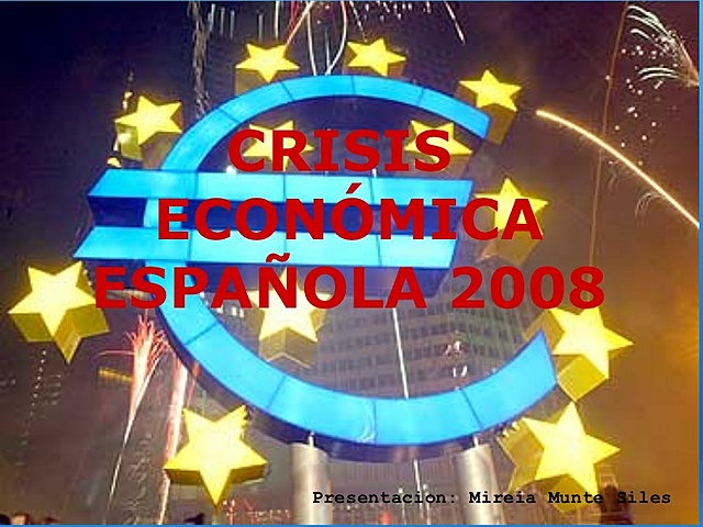 Crisis económica española
