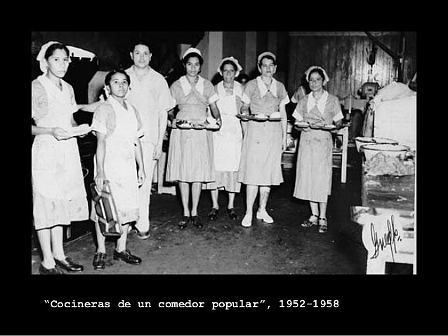 Cocineras de un comedor popular.