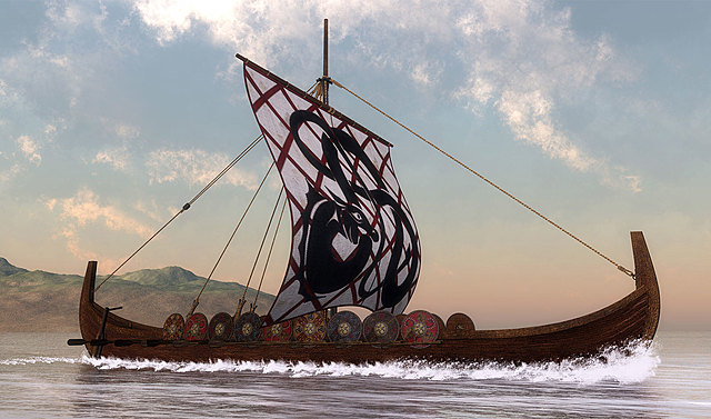 Viking Longships were invented by the Norsemen. (Vikings)