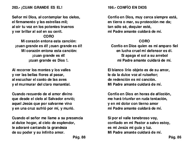 "CUÁN GRANDE ES ÉL"