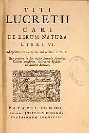 Obra: De la naturaleza de las cosas : poema en seis cantos