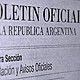 Boletin oficial